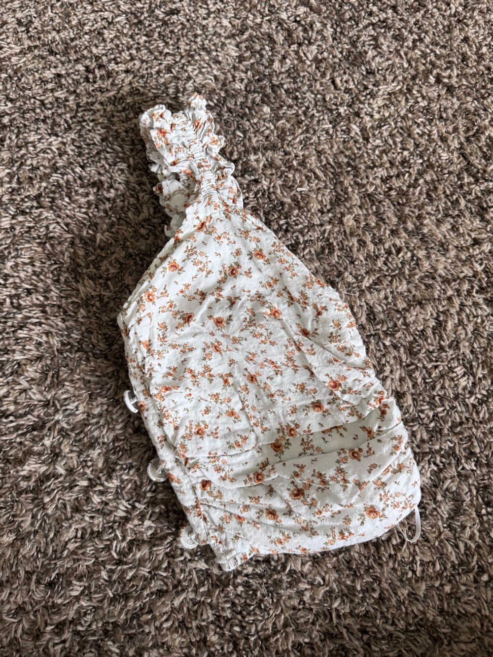 Dress Forum Floral Print Cropped Tank
